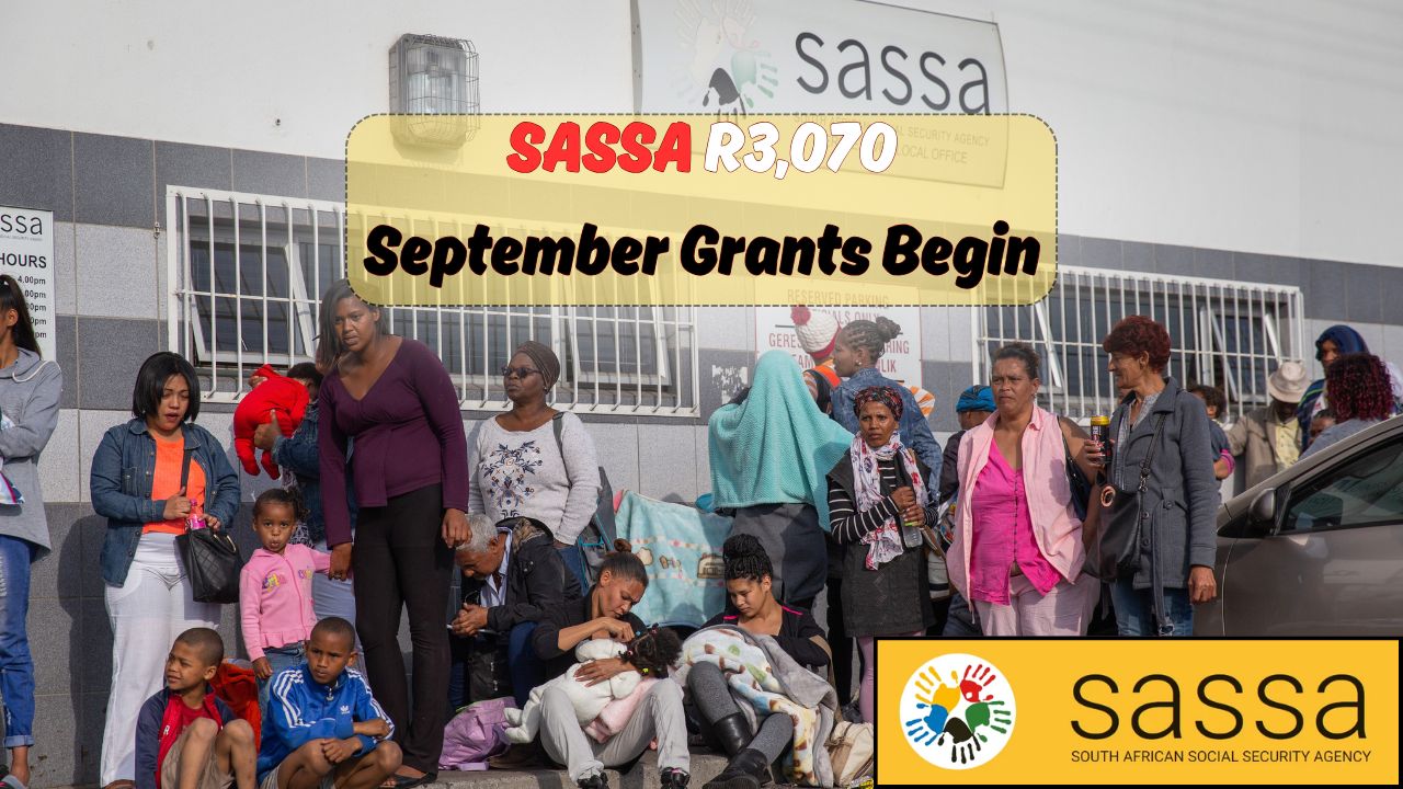 Big News for South Africans! R3,070 SASSA September 2025 Grant Payments Rolling Out – Check Eligibility Here